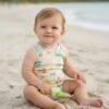 Mameluco playero   Talla: 6-12 meses
