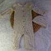 pijama con gorro Pijama de niña con gorro Talla 6 meses