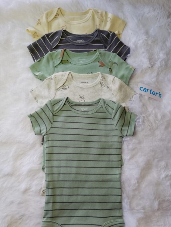 Pack de 5 Mamelucos / Talla 6 meses