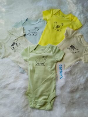 Pack de 5 Mamelucos / Talla Prematuros (PR)