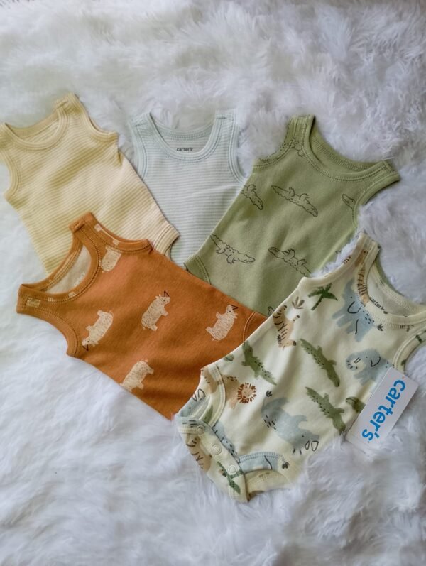 Pack de 5 Mamelucos / Talla Prematuros (PR)