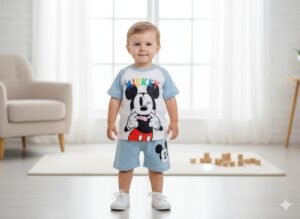 Conjunto de 2 piezas / Mickey / Talla 18 meses