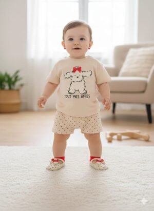 Conjunto de 2 piezas  / Talla 9 meses