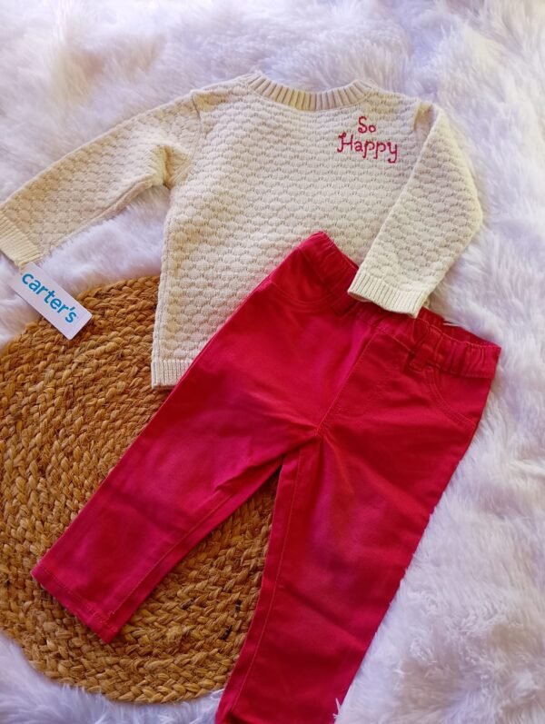 Conjunto de 2 piezas / Talla 12 meses